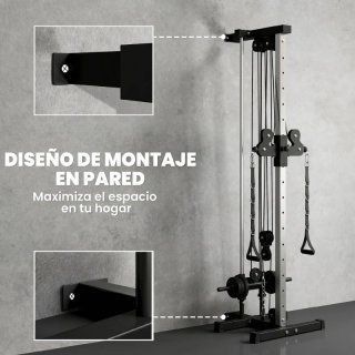 Máquina Polea Alta y Baja Doble