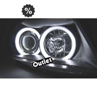 GF FAROS BMW E90 E91 05-08 OJOS ANGEL CCFL FONDO NEGRO R1457