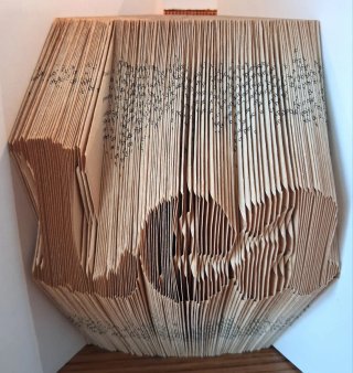 Libro plegado original. Regalo personalizado