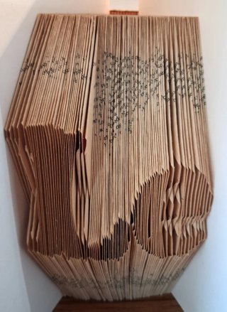 Libro plegado original. Regalo personalizado