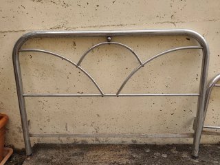 Cabecero metal vintage