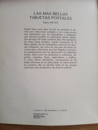 Tarjetas Postales Eróticas Antiguas Siglos XIX-XX
