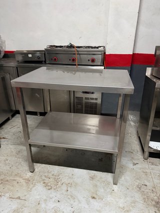 Mesa Acero Inoxidable Industrial 103x74x110 buen e