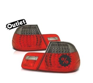 GF PILOTOS BMW E46 99-03 CABRIO LED ROJO AHUMADO LOOK M3 R14