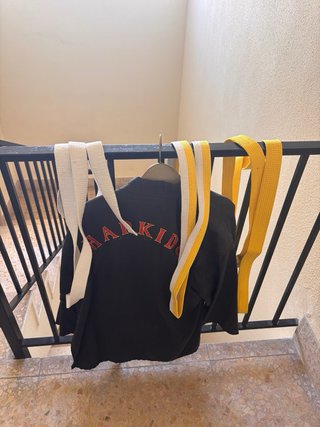 2 kimonos Hapkido niños+3 cinturones
