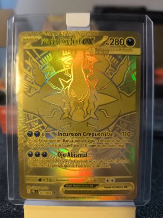 Carta Pokémon Mega-Darkrai EX 120/084 Oro