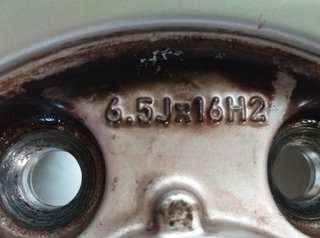 Llanta volkswagen 6.5jx16h2 golf v berlina 407411
