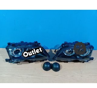 GF FAROS BMW E46 OJOS ANGEL LED CCFL 4 PUERTAS 01-05 FONDO N