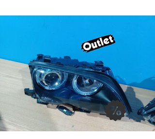GF FAROS BMW E46 OJOS ANGEL LED CCFL 4 PUERTAS 01-05 FONDO N