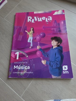 Música. 1 Secundaria. Revuela. Comunidad de Madrid