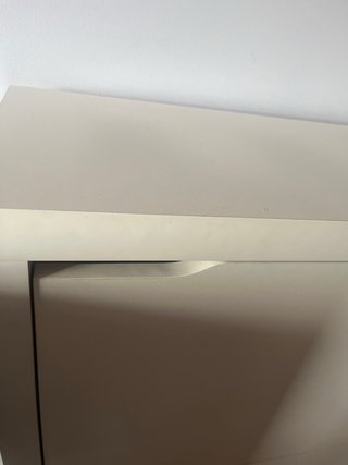 Zapatero blanco 5 baldas