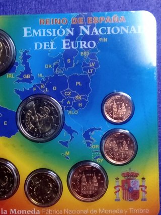 Monedas Euro España 2005. Quijote