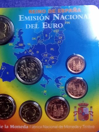 Monedas Euro España 2005. Quijote