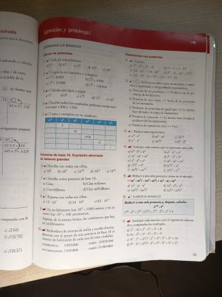 Libros de matemáticas 1°y 2° trimestre de 1°de ESO