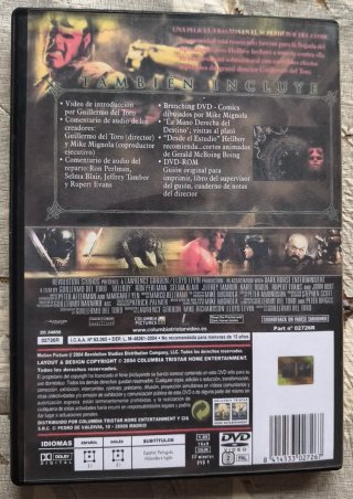 DVD Hellboy (Español)