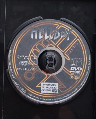 DVD Hellboy (Español)