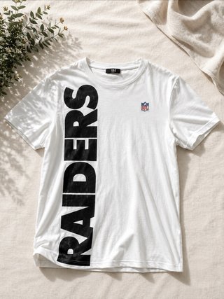 Camiseta NFL Raiders Blanca