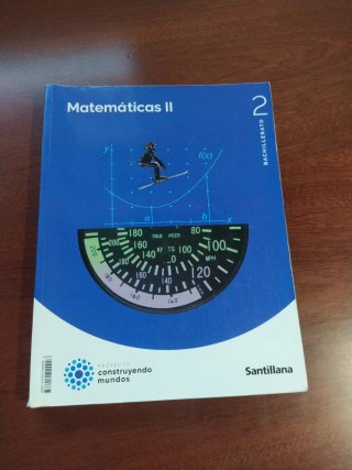 Libro matemáticas 2°Bachillerato