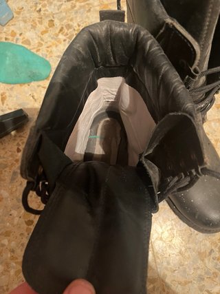 Botas militares altas negras