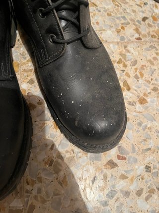 Botas militares altas negras