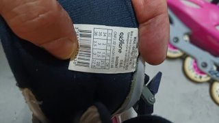 Patines en línea negros