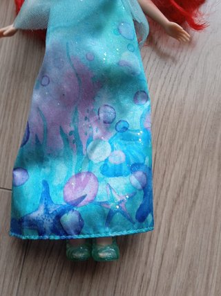 Princesa Ariel Disney Vestido Azul