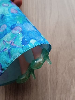 Princesa Ariel Disney Vestido Azul