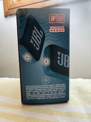 Altavoz JBL GO 4 Negro/Azul Nuevo