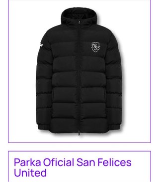 Parka Legea Oficial San Felices United