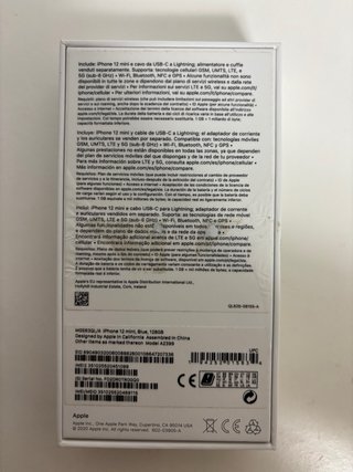 iPhone 12 mini 128GB Azul