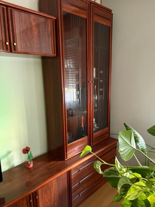 Mueble de salón modular de madera