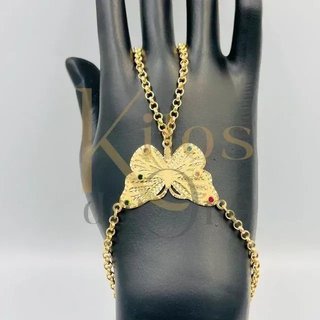 Pulsera Manita Mariposa 18K