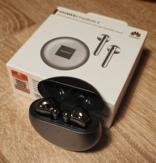 Huawei Freebuds 4 Auriculares Bluetooth Plata