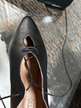 Zapatos Ganzitos Negros Talla 38