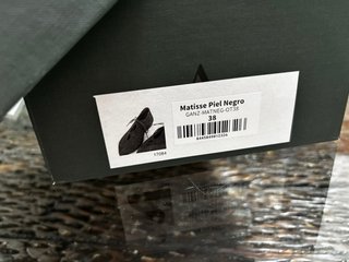 Zapatos Ganzitos Negros Talla 38