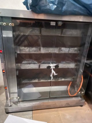 Asador de pollos 4 espadas