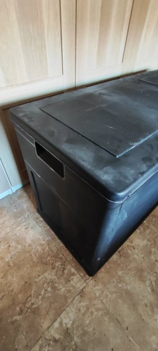 Baúl Resina Exterior 280L Negro