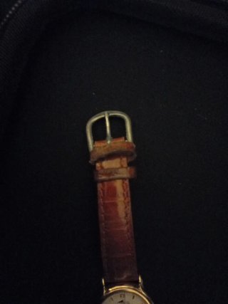 Reloj Lotus Dorado y Marrón