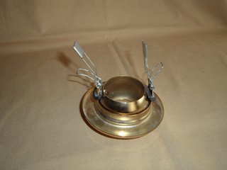 Foco redondo dorado para techo