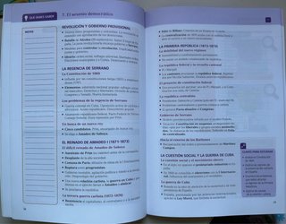 Guía para la prueba de Bachillerato de Historia.
