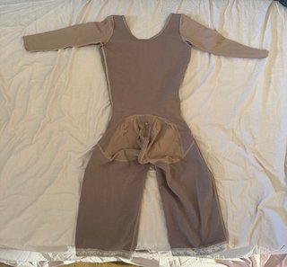 Faja Colombiana Beige Manga Larga