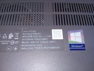 Lenovo V15, 15", Ryzen 5, NVMe 256GB, 8GB RAM