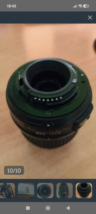Nikon D5000 + Objetivo 18-55mm + Accesorios