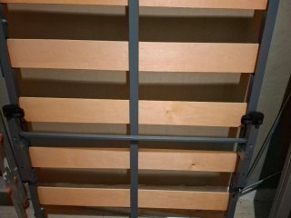 Somier 90x190cm con ruedas