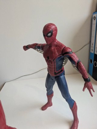 Figuras Marvel: Ironman, Spiderman y Batman