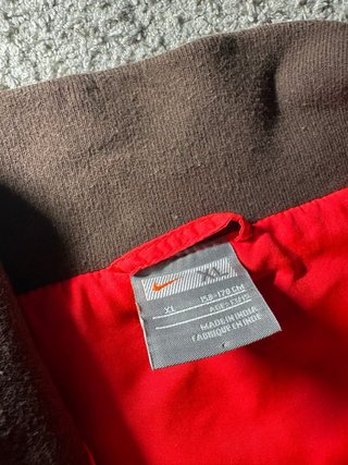 Chaqueta Nike x Barça Vintage Roja y Marrón