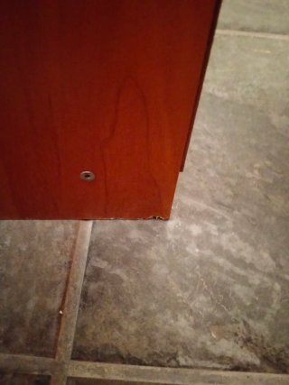 Cómoda de madera con 6 cajones