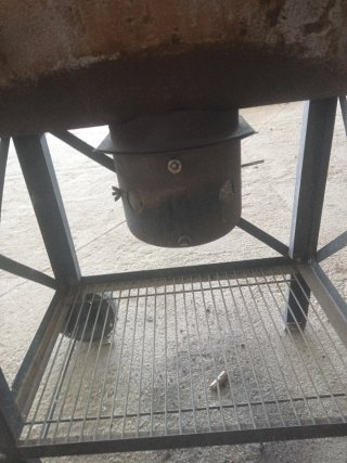 Barbacoa Asador Metal y Madera