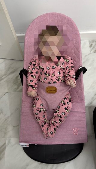 Hamaca para bebé rosa