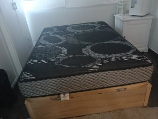 Canapé con colchón 135cm